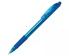 Ручка шариковая масляная автоматическая с грипом PENTEL (Япония) "Fine Line", синяя