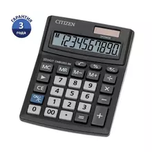 Калькулятор настольный Citizen Business Line CMB1001-BK двойное питание 102*137*31 мм. черный