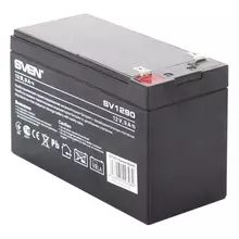 Аккумуляторная батарея для ИБП любых торговых марок, 12 В, 9 Ач, 151х65х98 мм. Sven