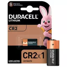 Батарейка Duracell Ultra CR2 Lithium 1 шт. в блистере 3 В