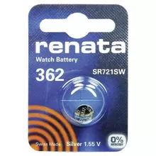 Батарейка RENATA R362 (SR721SW) 1 шт. в блистере