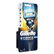 Бритва GILLETTE (Жиллет) "Fusion ProShield Chill" с 1 сменной кассетой для мужчин