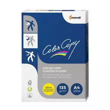 Бумага COLOR COPY GLOSSY мелованная глянцевая А4 135г./м2 250 л. для полноцветной лазерной печати А++ Австрия 139% (CIE)
