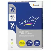 Бумага COLOR COPY GLOSSY мелованная глянцевая А4 250г./м2 250 л. для полноцветной лазерной печати А++ Австрия 139% (CIE)