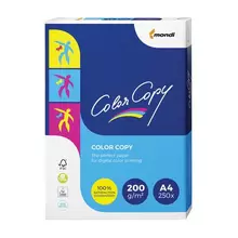 Бумага COLOR COPY А4 200г./м2 250 л. для полноцветной лазерной печати А++ Австрия 161% (CIE)