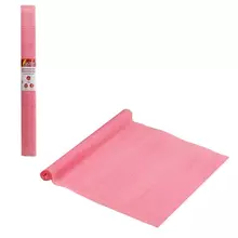 Бумага гофрированная/креповая 110г./м2 50х250 см. ярко-розовая в рулоне Остров cокровищ