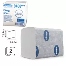 Бумага туалетная KIMBERLY-CLARK Kleenex комплект 36 шт. Ultra листовая 200 л. 186х125 см. 2-слойная