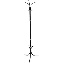 Вешалка-стойка Нова-5, 1,89 м. основание 46х52 см. 3 крючка, металл, черная