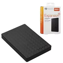 Внешний жесткий диск SEAGATE Expansion 500 GB, 2.5", USB 3.0, черный