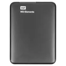 Внешний жесткий диск WD Elements Portable 1TB, 2.5", USB 3.0, черный, -WESN