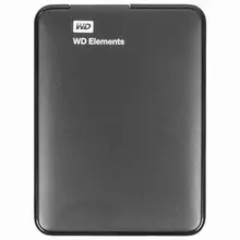 Внешний жесткий диск WD Elements Portable 4TB, 2.5", USB 3.0, черный, -EEUE