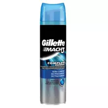 Гель для бритья 200 мл. GILLETTE (Жиллет) Mach3, "Успокаивающий кожу", для мужчин