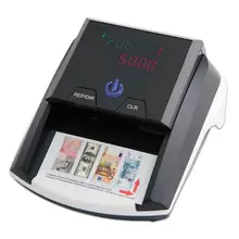 Детектор банкнот MERTECH D-20A LED, автоматический, ИК-, магнитная детекция, с АКБ, черный