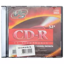 Диск CD-R VS 700 Mb 52x Slim Case