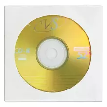 Диск CD-R VS 700 Mb 52х бумажный конверт