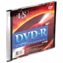 Диск DVD-R VS 47 Gb 16x Slim Case
