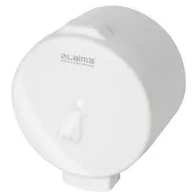 Диспенсер для туалетной бумаги Laima Professional original (Система T8) белый, ABS-пластик