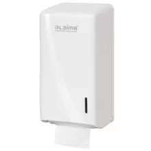 Диспенсер для туалетной бумаги листовой Laima Professional original (Система T3) белый, ABS-пластик
