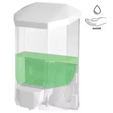 Дозатор для жидкого мыла Laima Professional original, наливной, 0,5 л. прозрачный