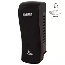 Дозатор для жидкого мыла Laima Professional original, наливной, 0,8 л. черный, ABS-пластик