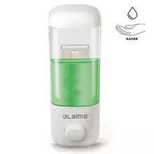 Дозатор для жидкого мыла Laima наливной 05 л. белый ABS-пластик