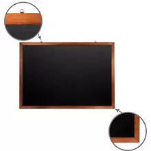 Доска для мела магнитная 100х150 см. черная, деревянная окрашенная рамка, Россия, Brauberg