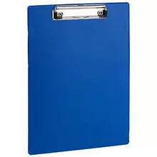 Доска-планшет Staff с прижимом А4 (228х318 мм.) картон/ПВХ синяя
