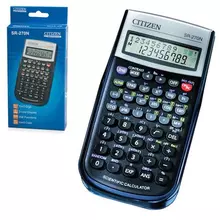 Калькулятор инженерный CITIZEN (154х80 мм.) 236 функций, 10+2 разряда, питание от батарейки, сертифицирован для ЕГЭ