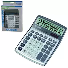 Калькулятор настольный CITIZEN  малый (175x130 мм.) 12 разрядов двойное питание