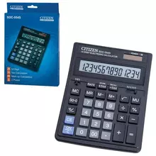 Калькулятор настольный CITIZEN (199x153 мм.) 14 разрядов двойное питание