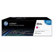 Картридж лазерный HP ColorLaserJet CP2025/CM2320 №304A пурпурный оригинальный ресурс 2800 страниц