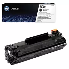 Картридж лазерный HP LaserJet Pro M201/M225 №83X черный оригинальный ресурс 2200 страниц