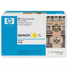 Картридж лазерный HP ColorLaserJet CM4730 желтый оригинальный ресурс 12000 стр.