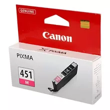 Картридж струйный CANON (CLI-451M) Pixma iP7240 и другие пурпурный оригинальный