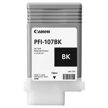 Картридж струйный CANON (PFI-107BK) PF680/685/780/785 черный оригинальный 130 мл.