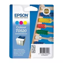 Картридж струйный EPSON Stylus Color 400/600/740/1520/Scan2000/2500 и другие цветной оригинальный