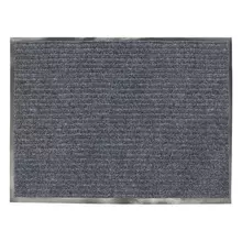 Коврик входной ворсовый влаго-грязезащитный, 90х120 см. толщина 7 мм. серый, VORTEX