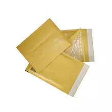 Конверт-пакеты с прослойкой из пузырчатой пленки (170х225 мм.) крафт-бумага отрывная полоса комплект 10 шт.
