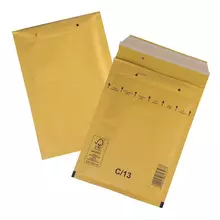 Конверт-пакеты с прослойкой из пузырчатой пленки (170х225 мм.) крафт-бумага, отрывная полоса, комплект 100 шт.