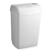 Контейнер для мусора, 43 л. KIMBERLY-CLARK Aquarius, белый, 56,9х42,2х29 см. без крышки