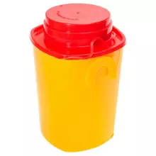 Контейнер для сбора отходов острого инструмента 0,5 л комплект 80 шт. желтый (класс Б) СЗПИ