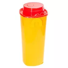Контейнер для сбора отходов острого инструмента 1 л комплект 40 шт. желтый (класс Б) СЗПИ