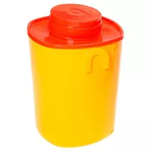 Контейнер для сбора отходов острого инструмента 15 л комплект 30 шт. желтый (класс Б) СЗПИ