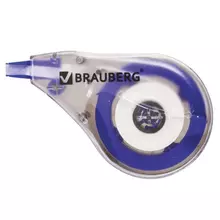 Корректирующая лента Brauberg 4 мм. х 8 м. в упаковке с европодвесом