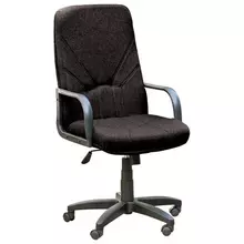Кресло офисное "Менеджер" ткань Монолитный каркас черное С-11