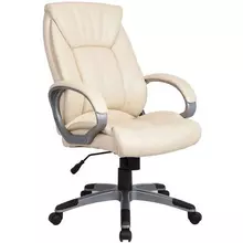 Кресло офисное Brabix "Maestro EX-506" экокожа бежевое