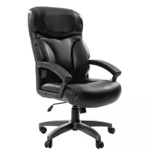 Кресло офисное Brabix "Vector EX-559" экокожа "премиум" черное
