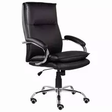 Кресло офисное Brabix Premium "Cuba EX-542" экокожа черное