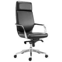 Кресло офисное Brabix Premium "Resonance EX-755" мультиблок алюминий экокожа черное