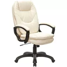Кресло офисное Brabix Premium "Trend EX-568" экокожа бежевое